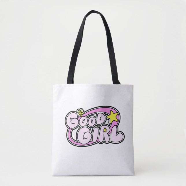 Tote Bag Bonne fille Y2k kawaii (Devant)