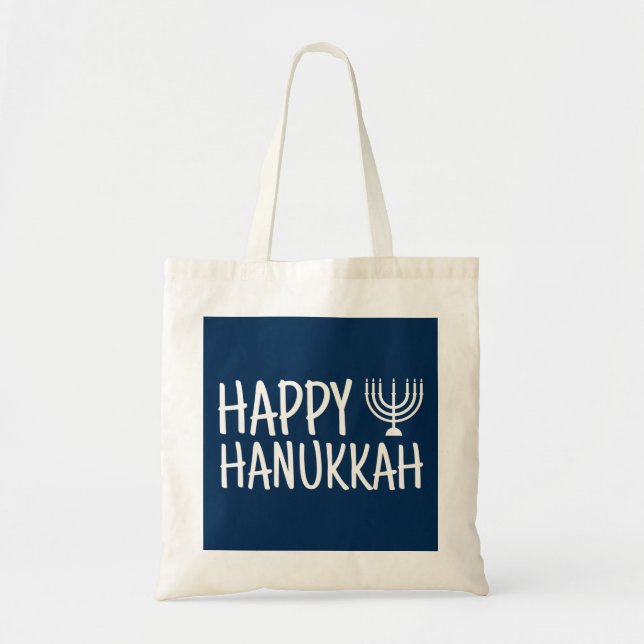 Tote Bag Bonne Hanoukka (Devant)