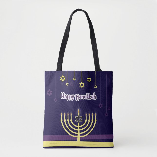 Tote Bag Bonne Hanoukka (Devant)
