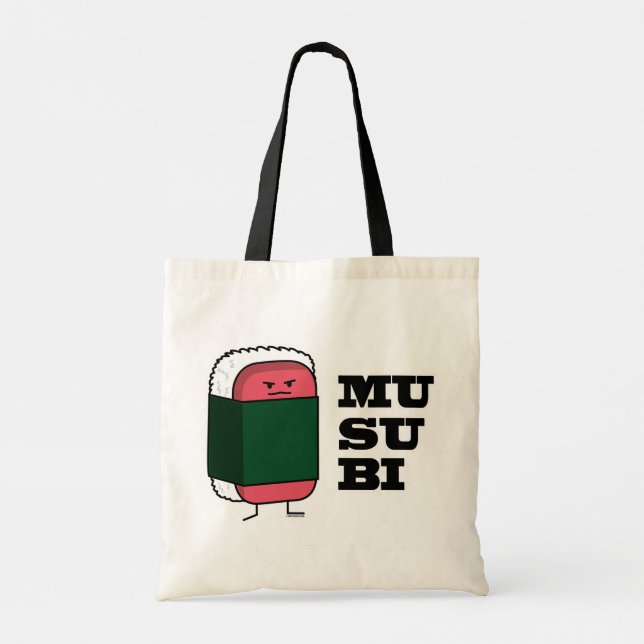Tote Bag Bonne Hawaiian Musubi Sushi Nori (Dos)