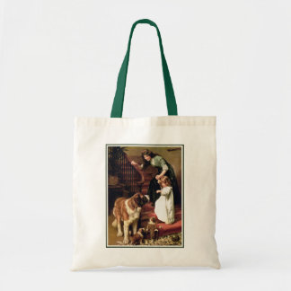 Tote Bag Bonne nuit - avec St Bernard