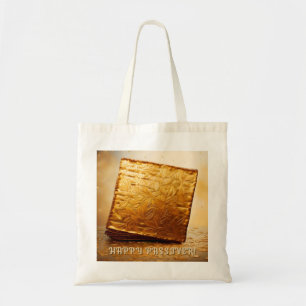 Tote Bag Bonne Pâque ! Golden Matzah