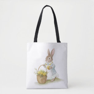 Tote Bag Bonne Pâques avec Peter Rabbit