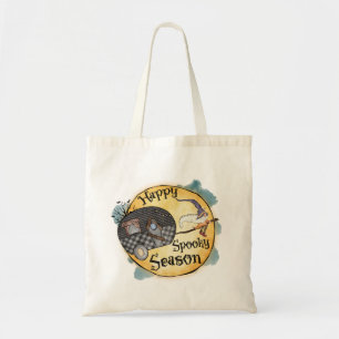 Tote Bag Bonne saison Éffrayante Halloween Camping