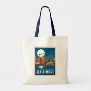Tote Bag Bonnes Fêtes de Baltimore