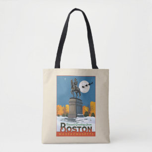 Tote Bag Bonnes Fêtes De Boston Common !