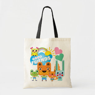 Tote Bag Bons amis d'animaux