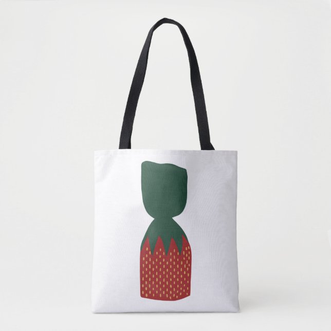 Tote Bag Bons Bons Fraises (Devant)