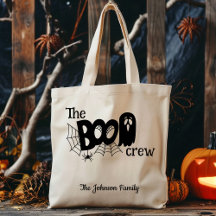 Boo Crew Custom Halloween Famille Enfants