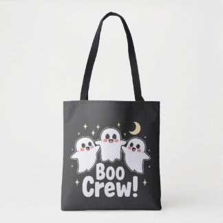 Tote Bag Boo Crew Halloween