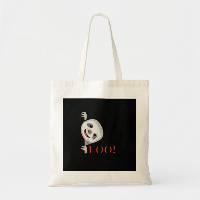Tote Bag Boo ! Drôle Masquer Peekaboo Effrayant Halloween S (Devant)