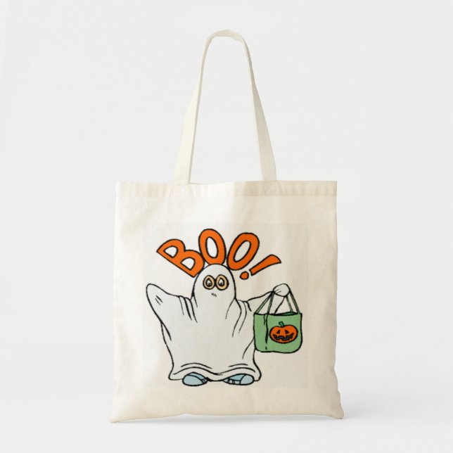 TOTE BAG BOO ! FANTÔME (Devant)