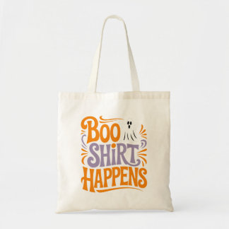 Tote Bag Boo Shirt se passe drôle Halloween
