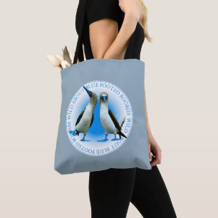 Tote Bag Boobies aux pieds bleus