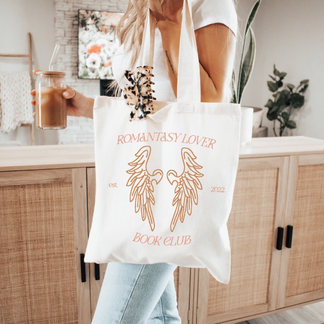 Tote Bag Book Lover Gift Fantasy Romance Romantasy (Créateur téléchargé)