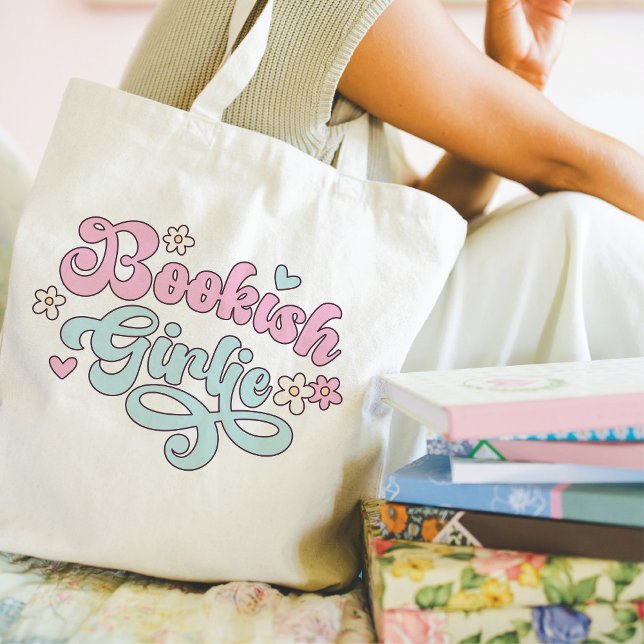 Tote Bag Bookish Girlie (Créateur téléchargé)