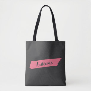 Tote Bag Bookish Rose Brush Austenite