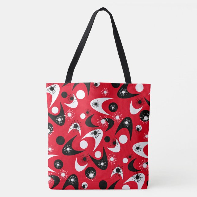 Tote Bag Boomerangs rétro (Devant)