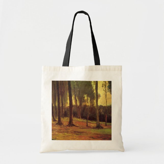 Tote Bag Bord d'un bois par Vincent van Gogh (Devant)