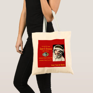 Tote Bag Boris Volynov - Premier Cosmonaute juif