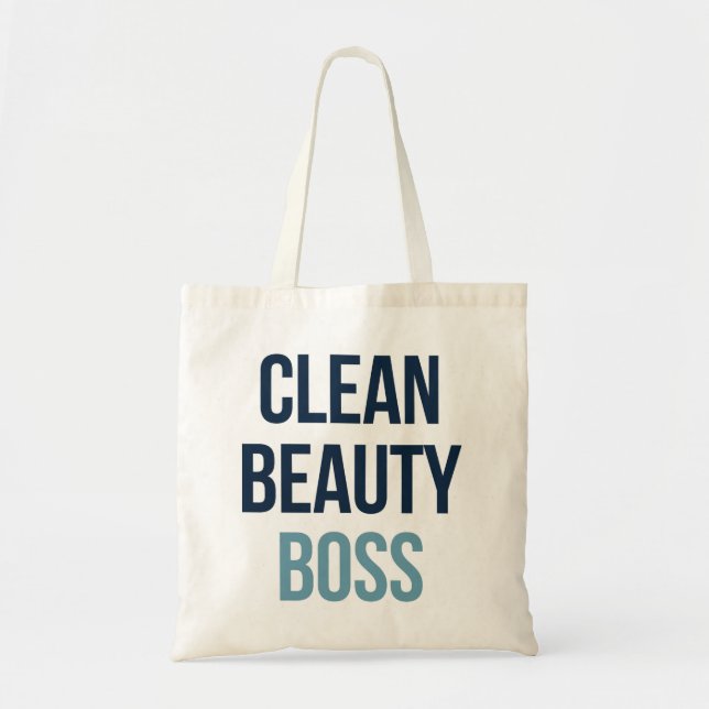 Tote Bag Boss de beauté propre (Devant)