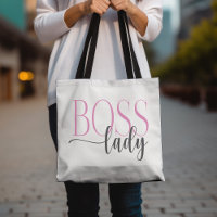 Boss Lady Pink et Grey Mousepad