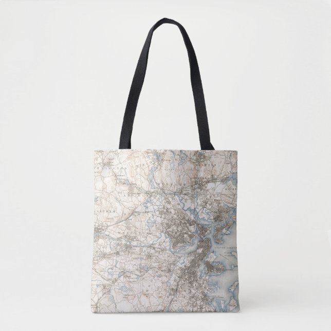 Tote Bag Boston, le Massachusetts (Devant)