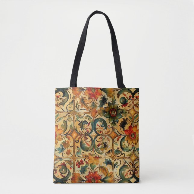 Tote Bag Botanique de l'âge d'or (Devant)