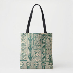 Tote Bag Botanique décorative Art nouveau Motif