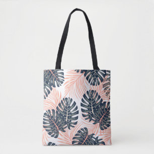 Tote Bag Botanique sans couture motif tropical avec pl lumi