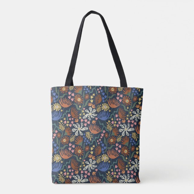 Tote Bag Botanique série Boho #2 (Dos)