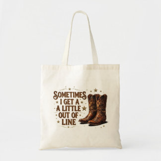 Tote Bag Bottes de cowboy Cadeau Humour occidental Style Co