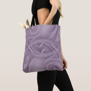 Tote Bag Boucles réutilisables Eco Green Purple Shadows