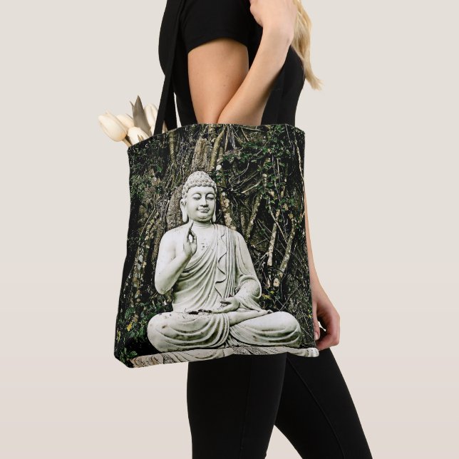 Tote Bag bouddha, bouddhisme, asiatique, traditionnel, reli (De près)