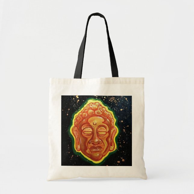 Tote Bag Bouddha cosmique (Devant)