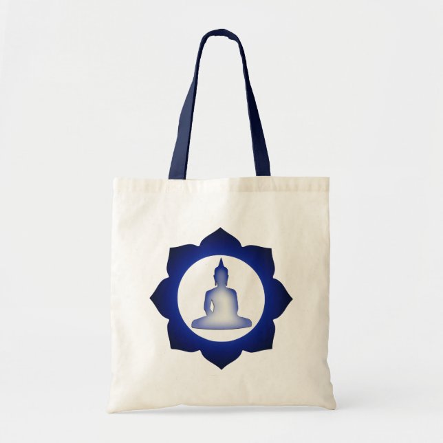 Tote Bag Bouddha éclairé (Devant)