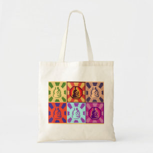 Tote Bag Bouddha -- Style d'art de bruit