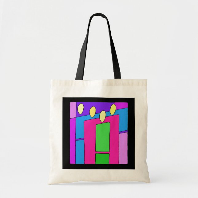 Tote Bag Bougies d'hiver Fourre-tout (Devant)