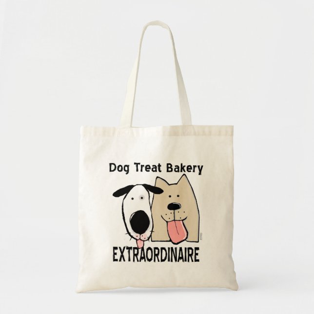 Tote Bag Boulangerie fine pour chien Extraordinaire (Devant)