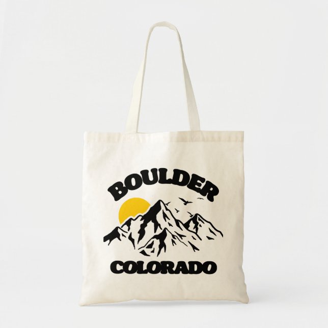 Tote Bag Boulder, Colorado (Devant)