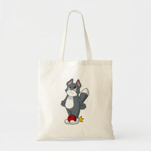 Tote Bag Boule de bowling de chat