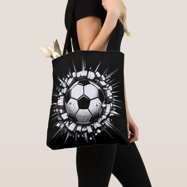Tote Bag Boule de football (De près)