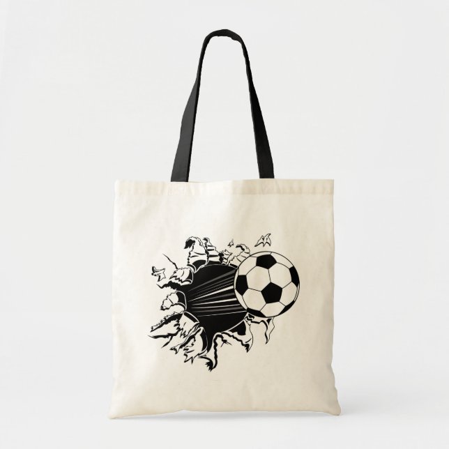 Tote Bag Boule De Football Sortie (Devant)
