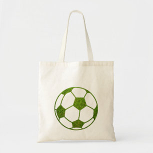 Tote Bag Boule de soccer d'herbe