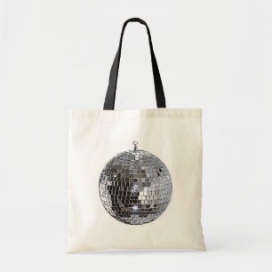 Tote Bag Boule Disco Argent