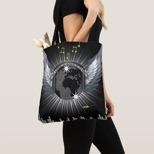 Tote Bag Boule Disco Avec Ailes (Créateur téléchargé)