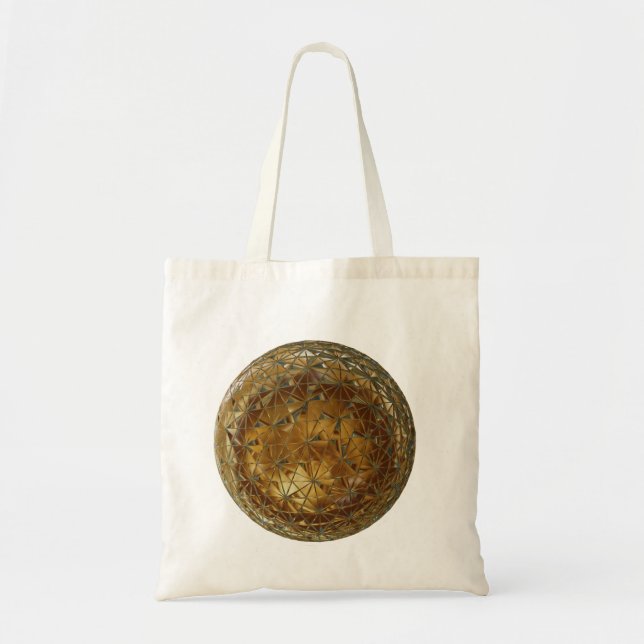 Tote Bag boule dorée (Devant)