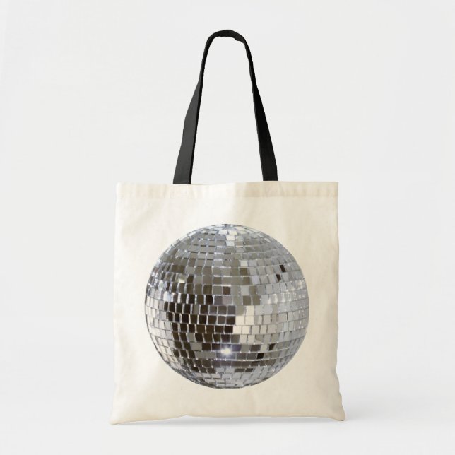 Tote Bag Boule reflétée 1 de disco (Devant)
