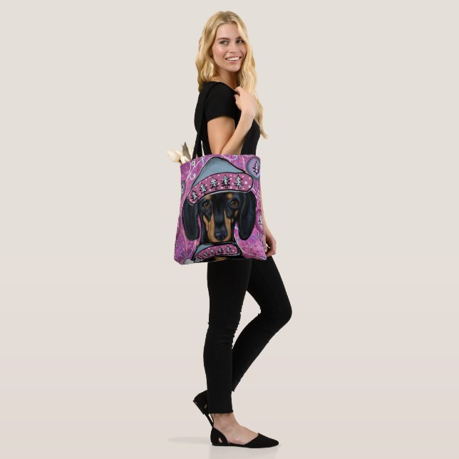 Tote Bag Bouledogue allemand (Sur le modèle)
