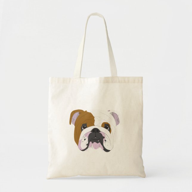Tote Bag Bouledogue anglais (Devant)